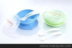 【塑料婴儿碗.带吸盘塑料碗,儿童塑料碗.】价格,厂家,图片,碗、碟、盘类,浙江黄岩黎华塑料制品厂